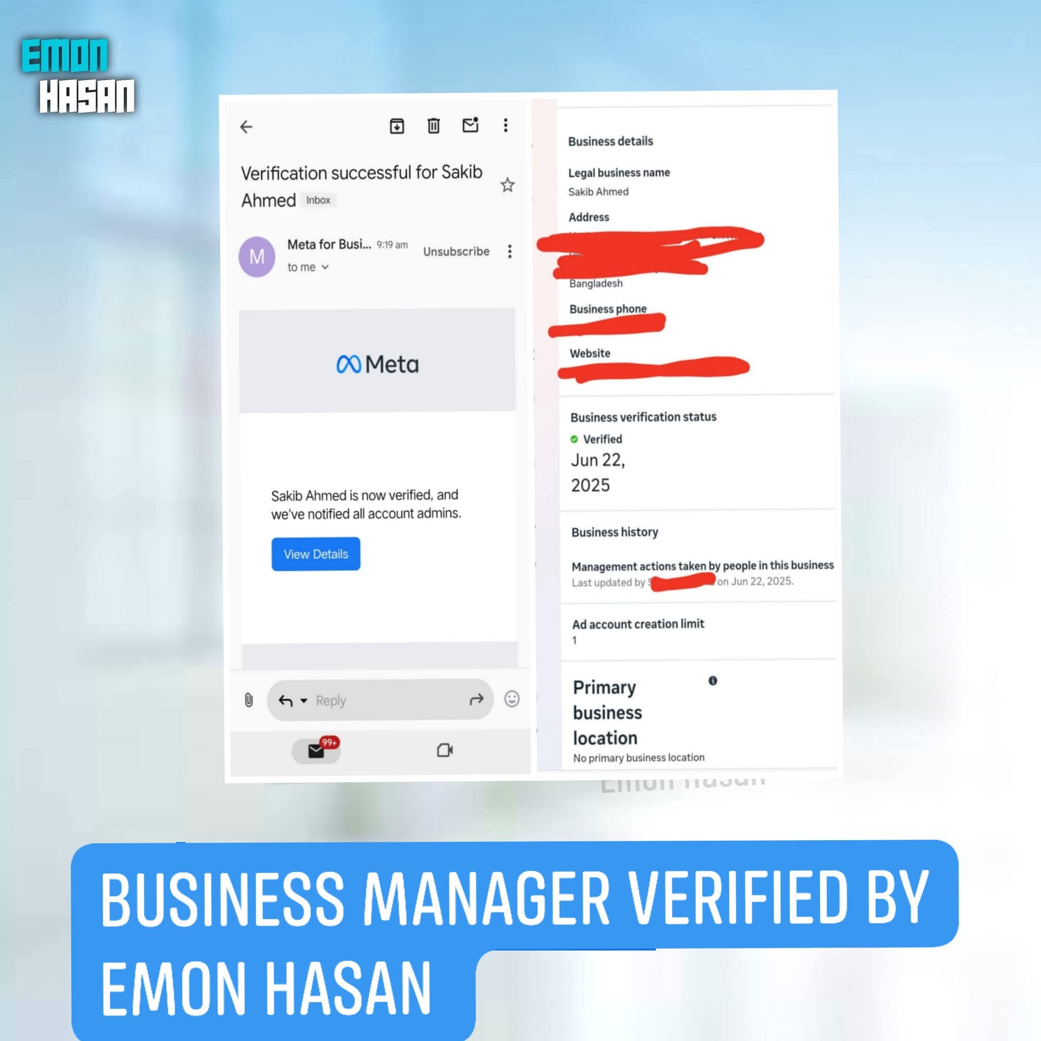 Meta Business Manager Verified